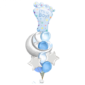 BLUE & WHITE BABY BOY "GIFT FOR THE BABY"