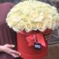 101 White Rose Avalanche Box