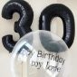 Personalised Balloon & Numbers (Available in All Colours)
