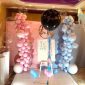 Balloon Column & Personalised Gender Reveal Question Mark Balloon