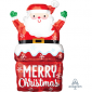 Santa in Chimney – Christmas balloon