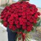 100 x 70cm Beauty Red Rose Bouquet