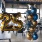 Silver Jubilee Balloon Bouquet